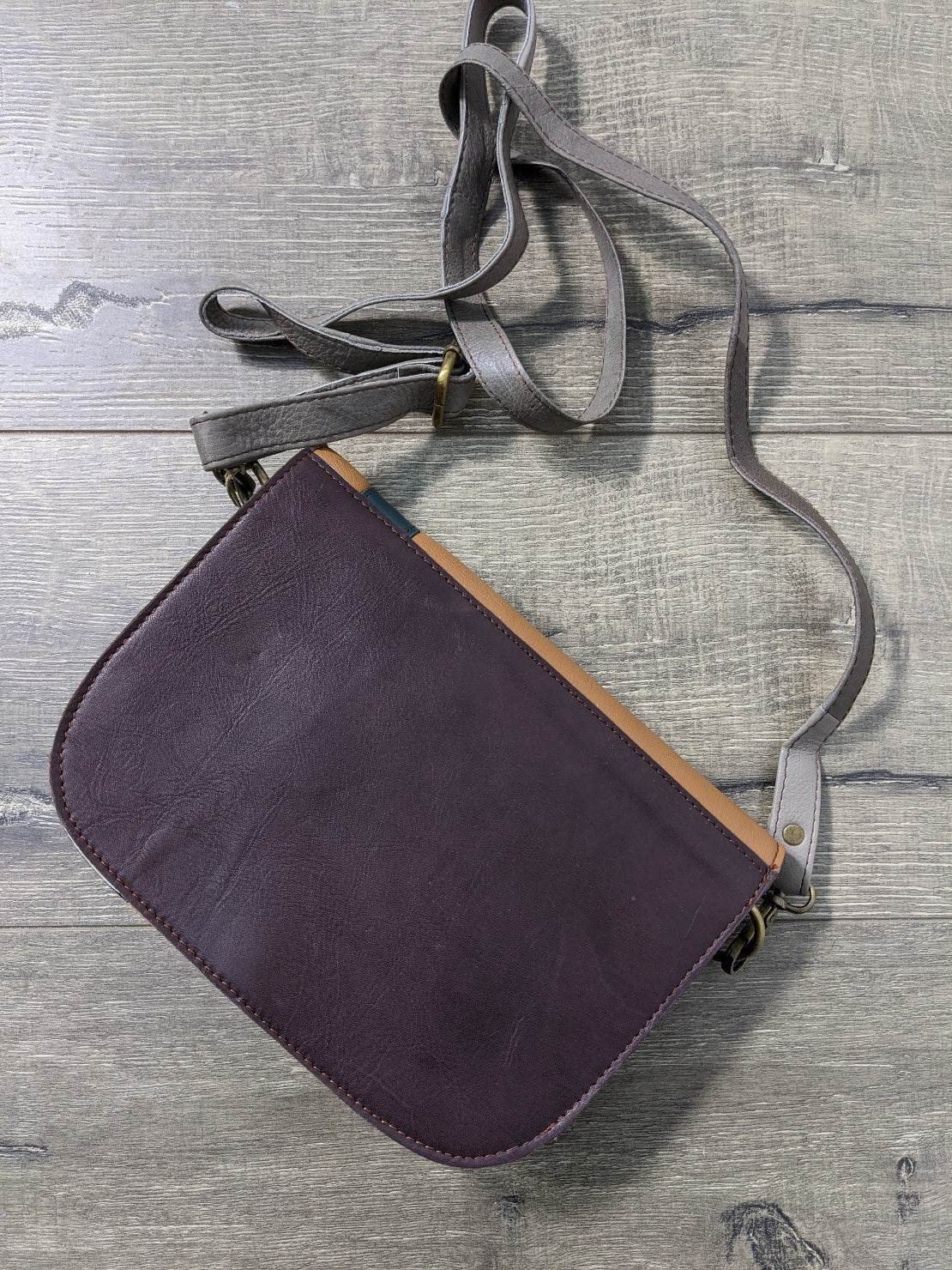 Multi Leather Shoulder Bag