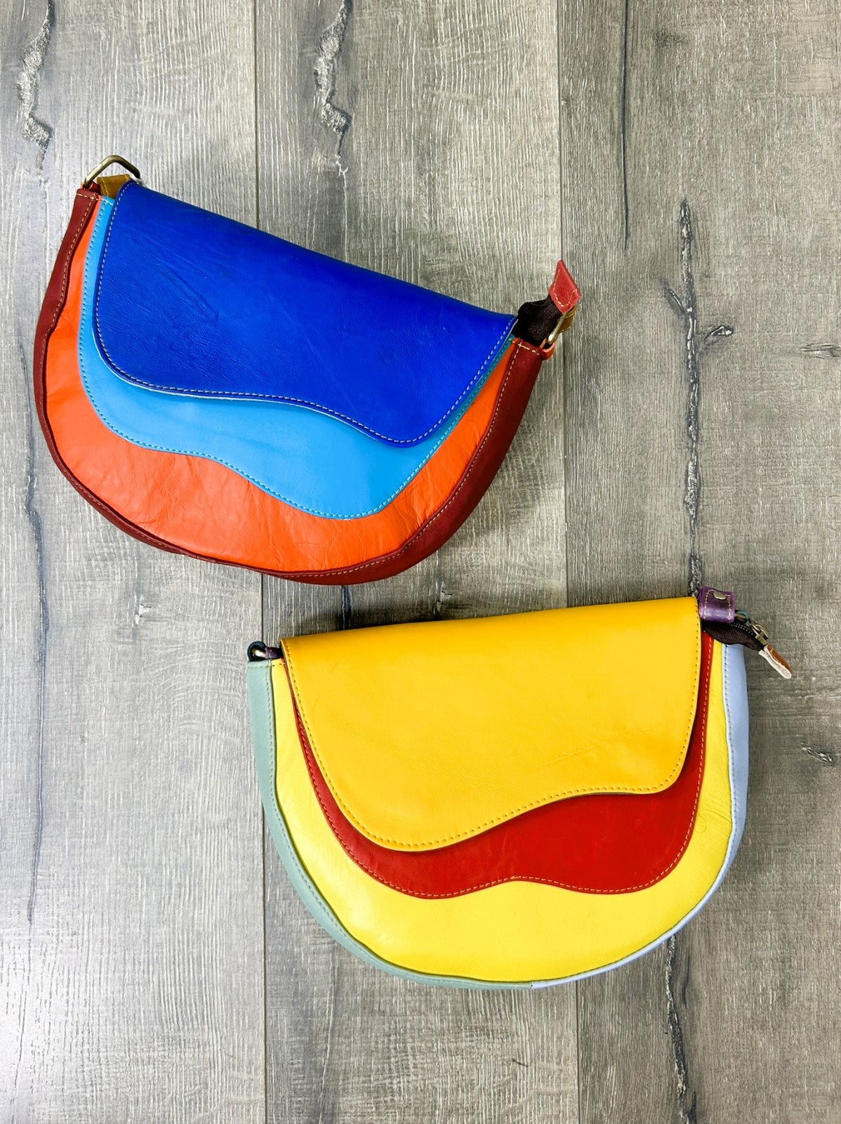 Multi Leather Handbag