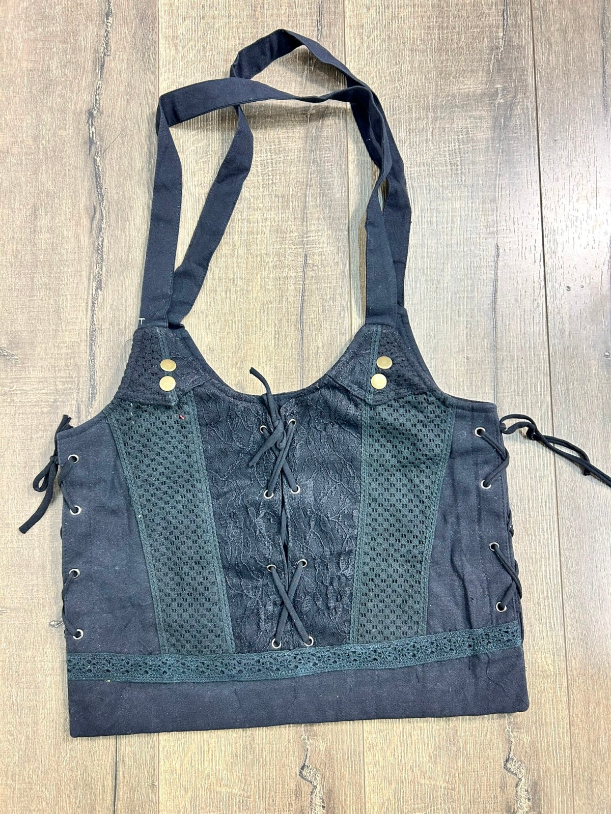 Lace Detail Shoulder Bag