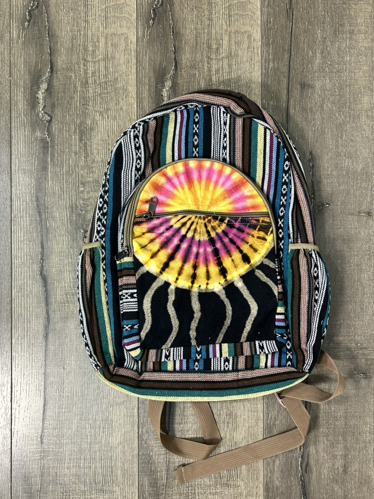 Large Gheri & Tie Dye Backpack