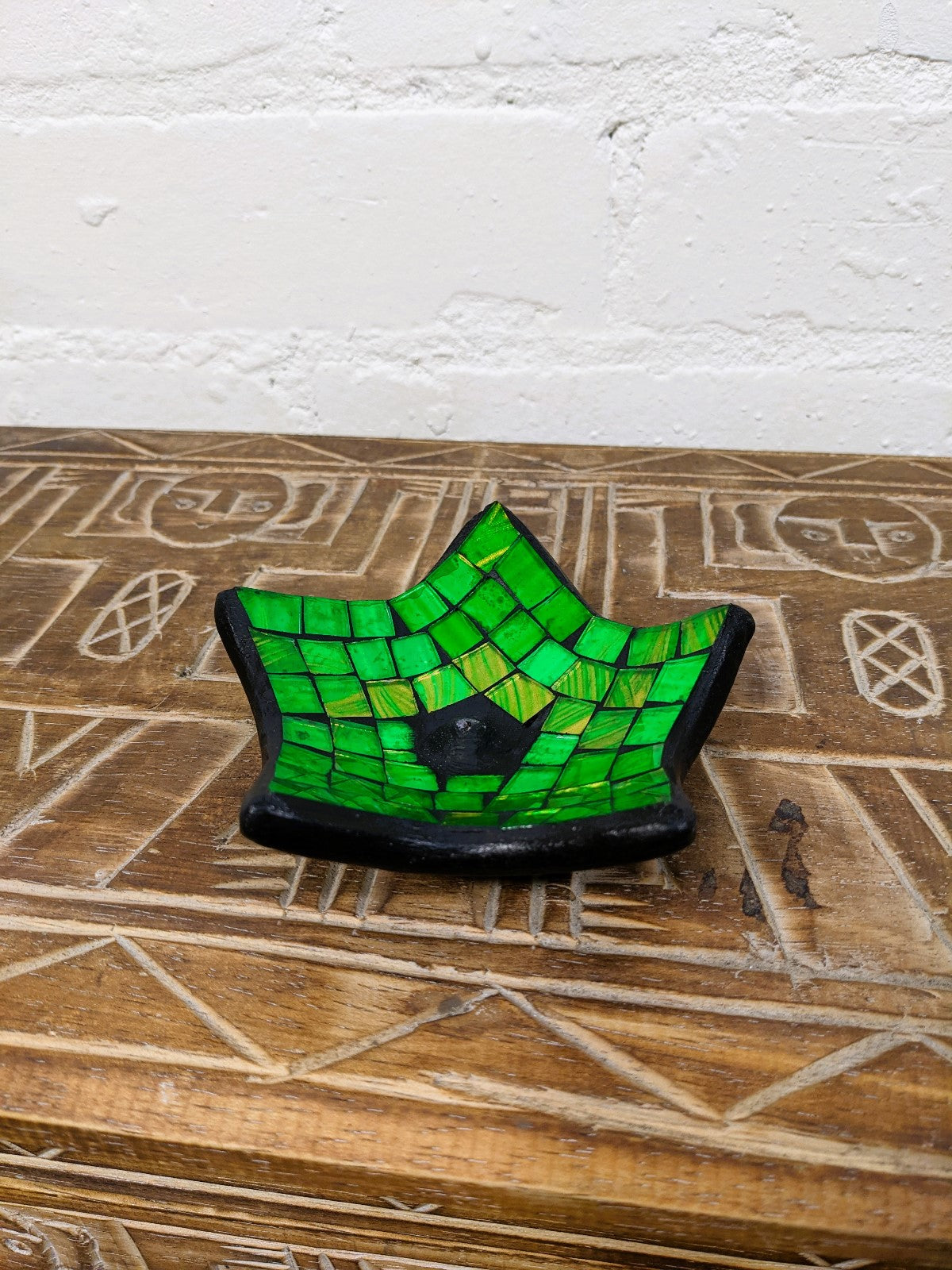 Mosaic Star Incense Holder