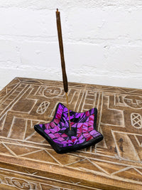Mosaic Star Incense Holder