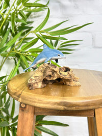Dolphin on Wood