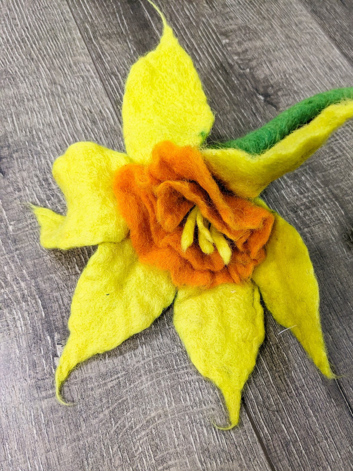 Felt Single Daffodil
