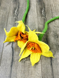 Felt Single Daffodil
