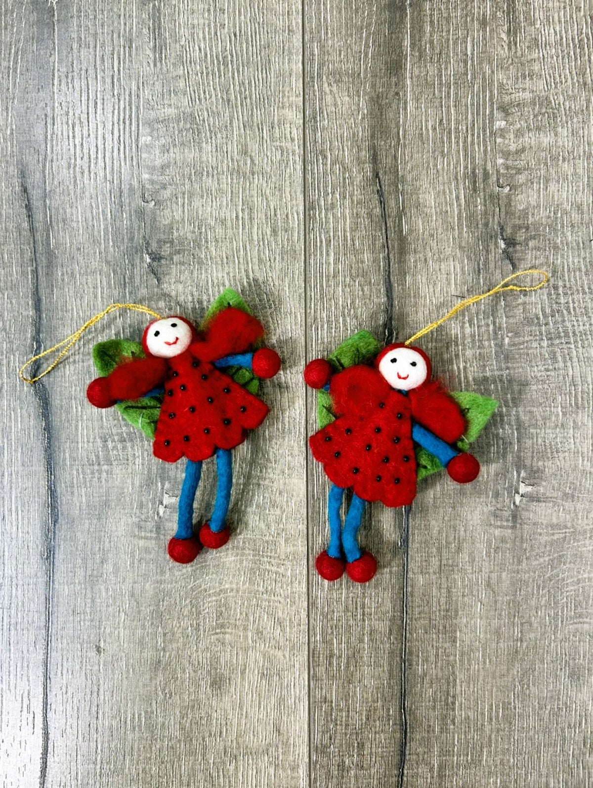 Small Felt Strawberry Fairy