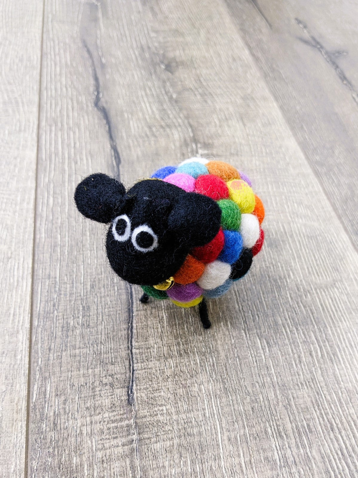 Felt Rainbow Sheep
