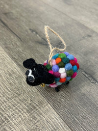 Felt Rainbow Sheep