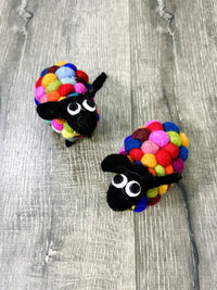 Felt Rainbow Sheep
