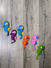 Felt Hanging Seahorse