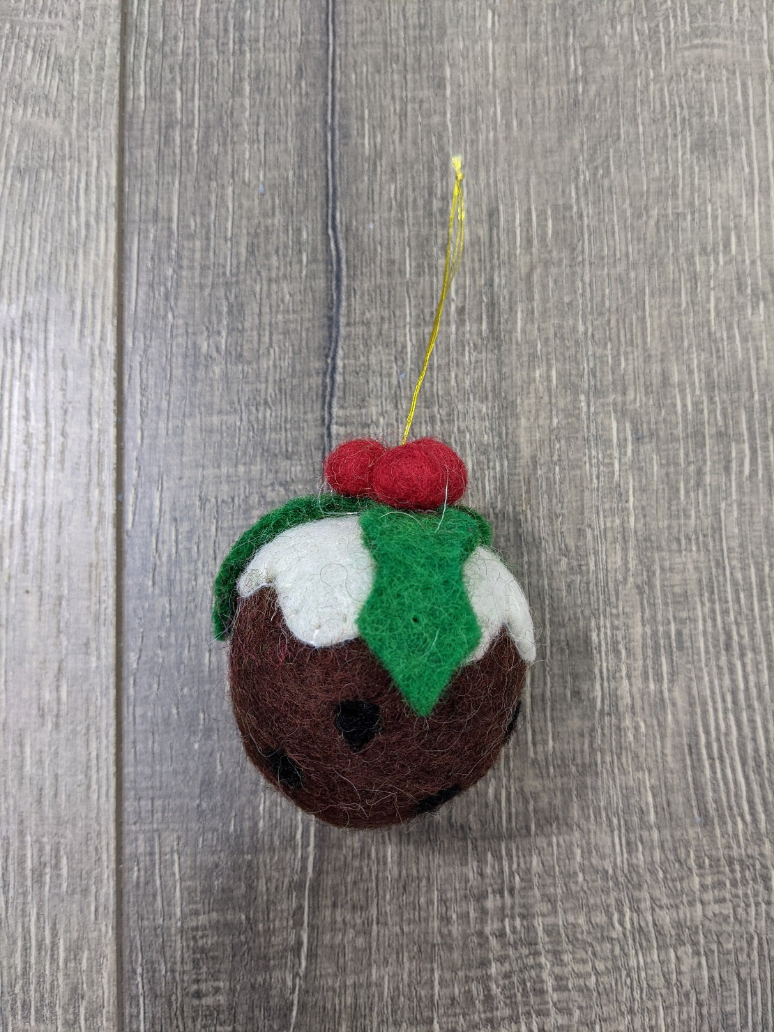 Felt Hanging Xmas Pudding