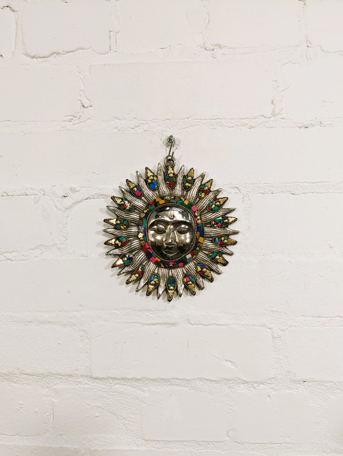 Metal Hanging Round Sun