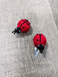 Felt Ladybird Hairclip