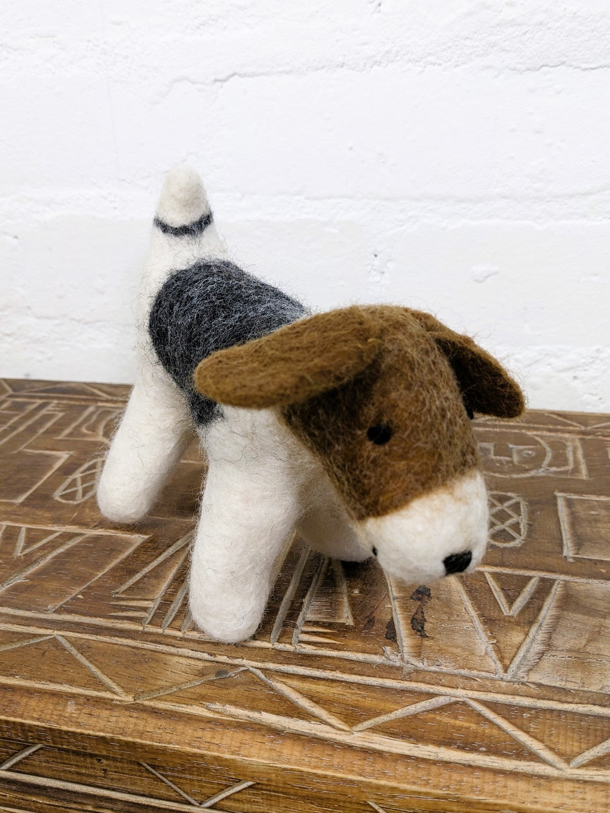 Large Felt Dog