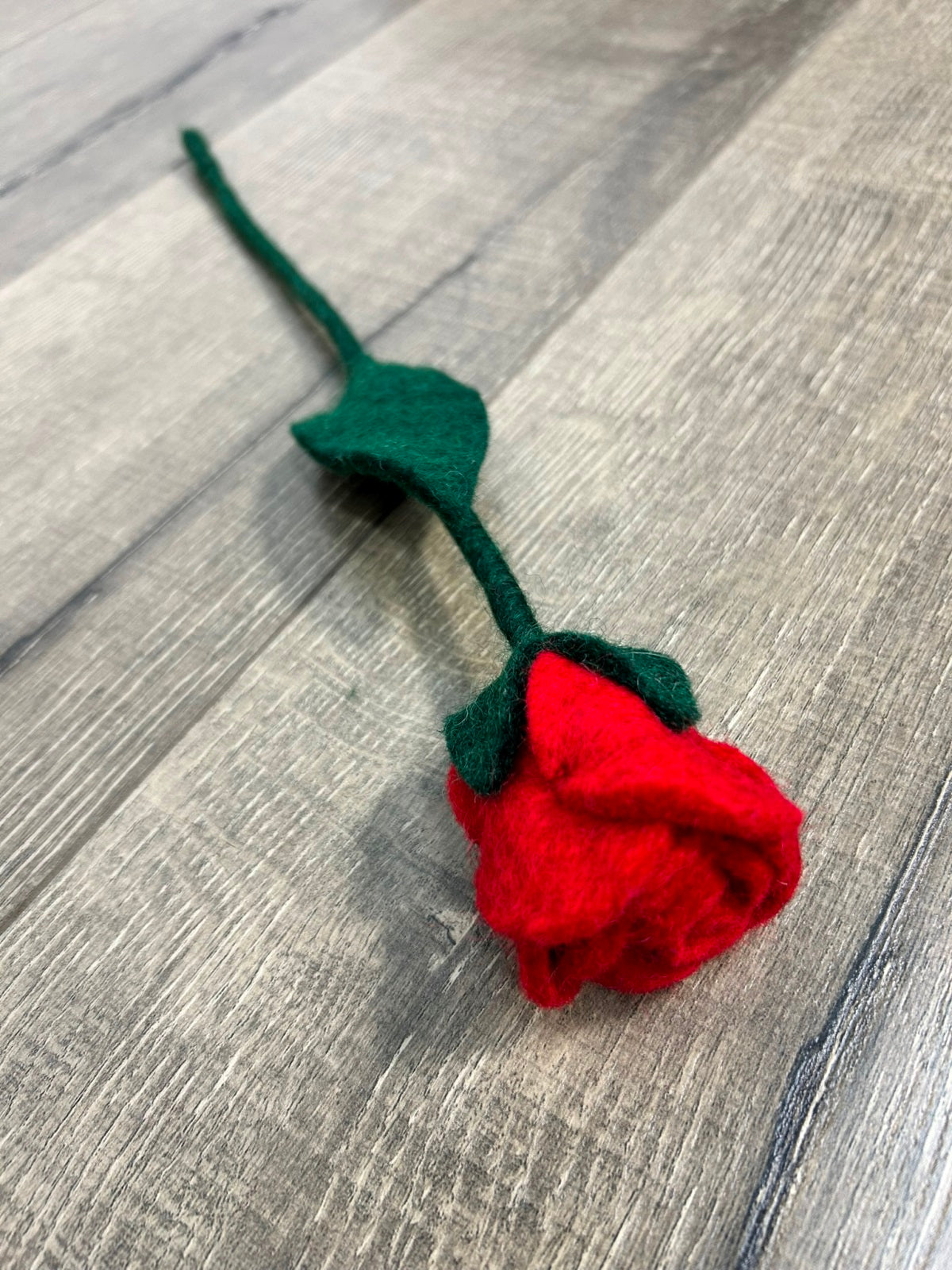 Felt Single Rose