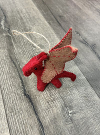 Felt Dragon Hanging