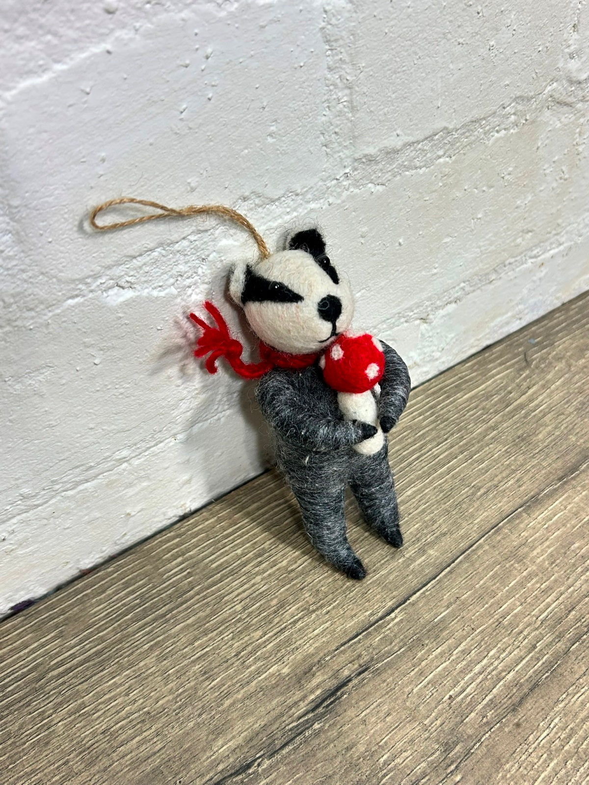 Felt Hanging Badger