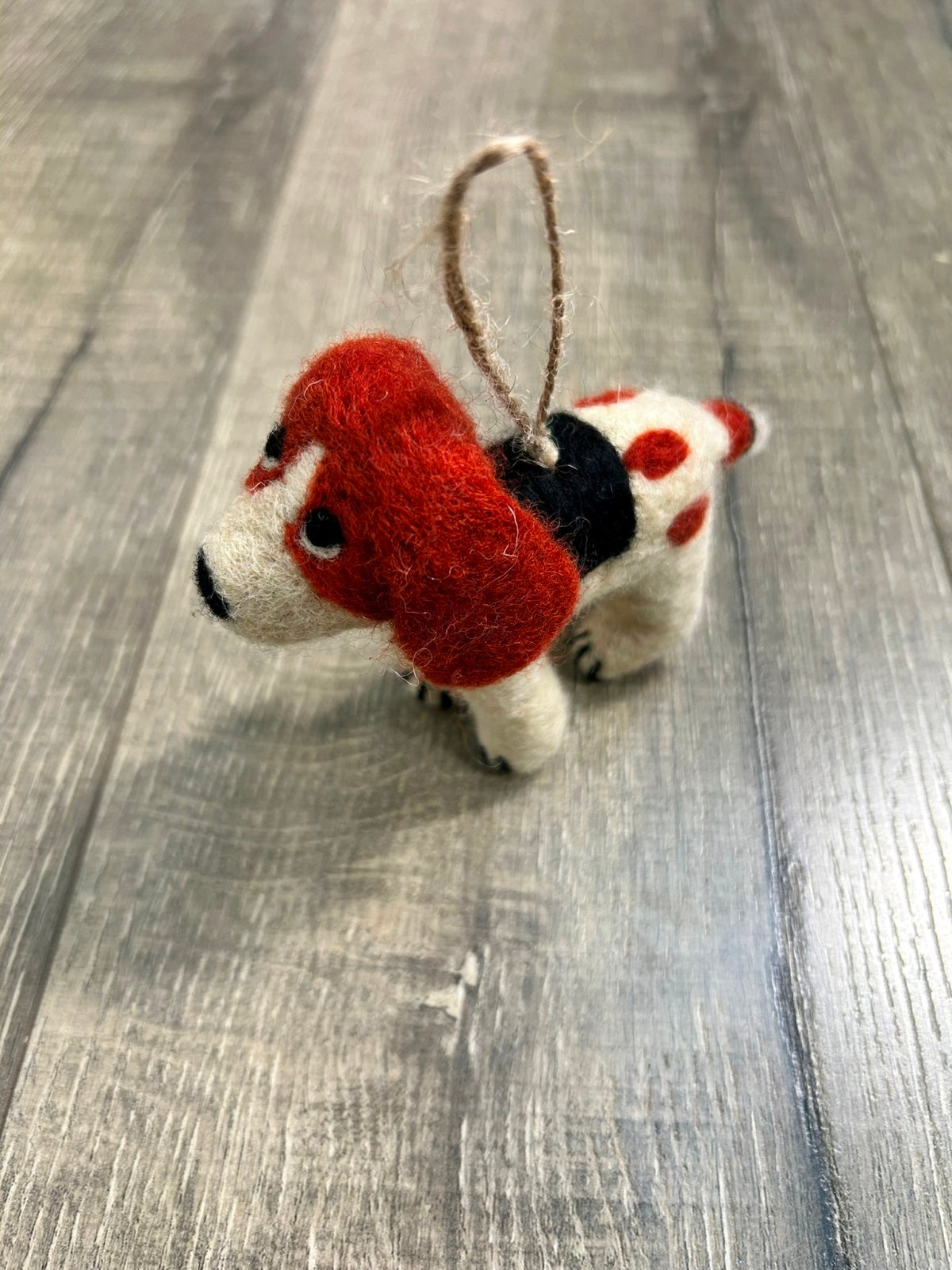 Felt Hanging Dog
