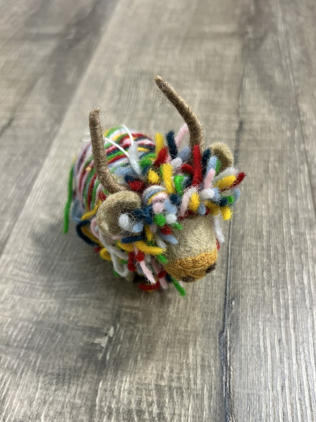 Felt Hanging Highland Cow