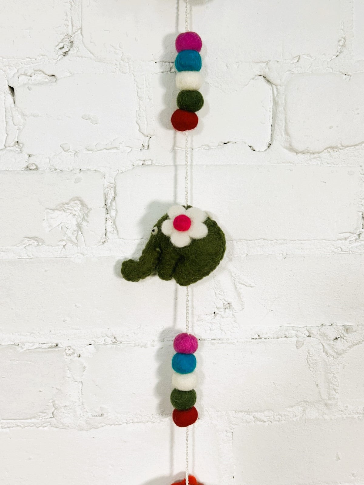 Felt Hanging Elephant String