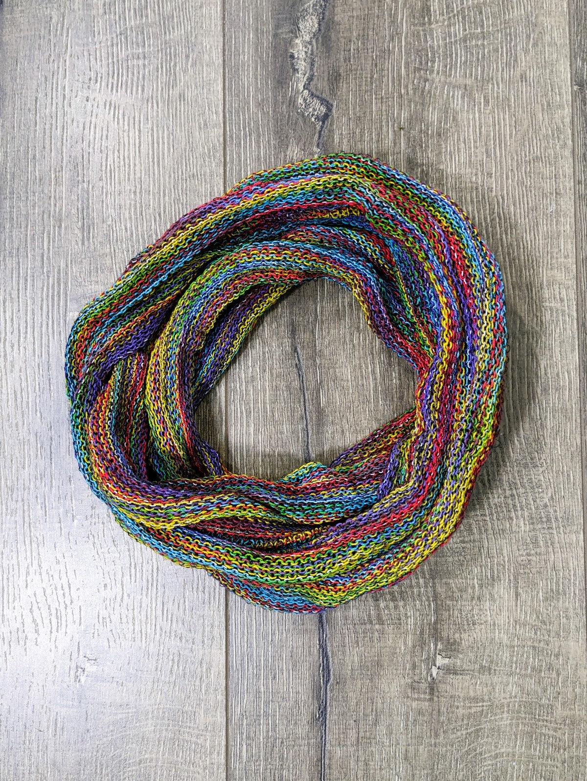 Headband Or Snood Wide Double SpaceTie Dye