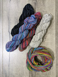Headband Or Snood Wide Double SpaceTie Dye