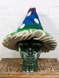 Felt Ombre Spotted Wizard Hat