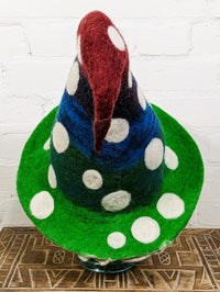 Felt Ombre Spotted Wizard Hat