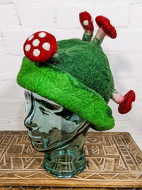 Felt Mushroom Hat