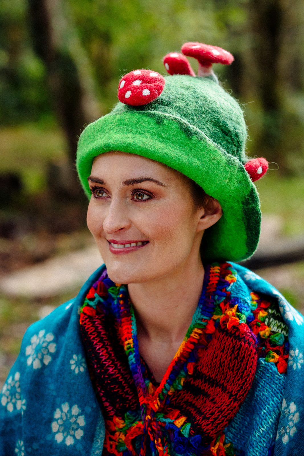 Felt Mushroom Hat