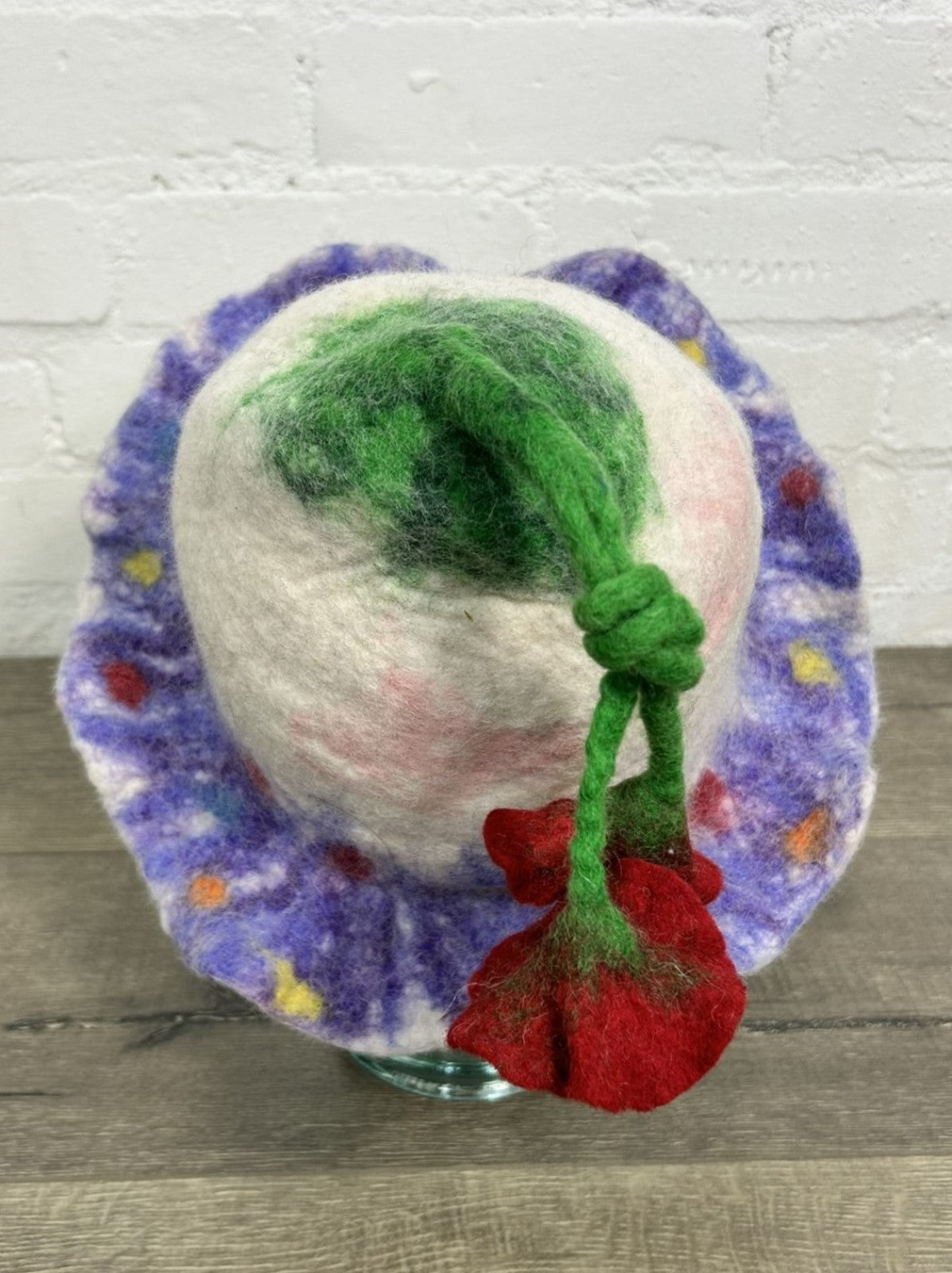 Felt Flower Hat