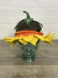 Felt Sunflower & Bee Hat