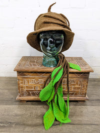 Felt Leaf Tassel Hat