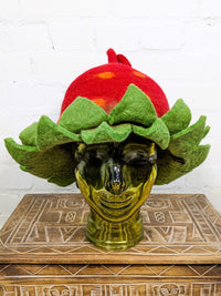 Felt Strawberry Hat