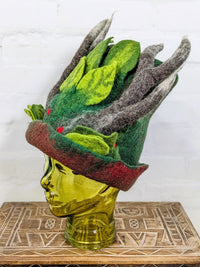 Felt Horn Top Hat