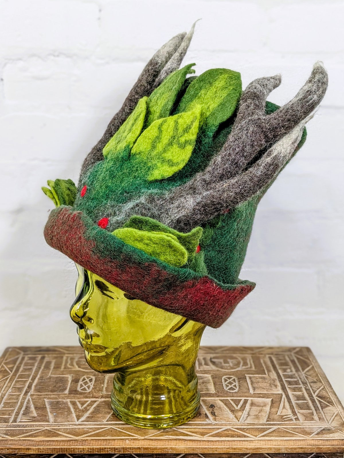 Felt Horn Top Hat