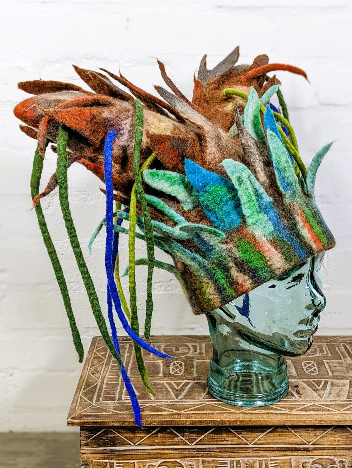 Felt Crazy Spike Hat