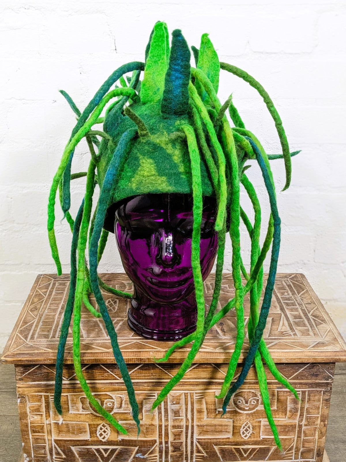 Felt Crazy Spike Hat
