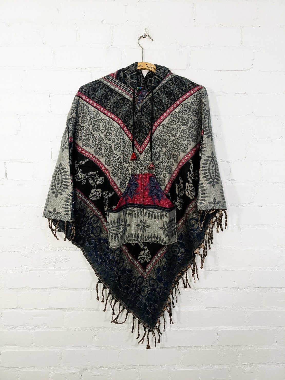 Soft Blanket Poncho Assorted