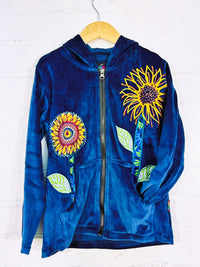 Kids Long Sleeve Zip Top