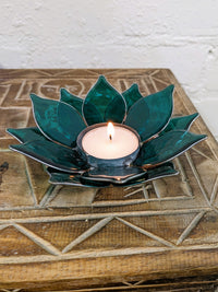 Lotus Shaped Candle Holder