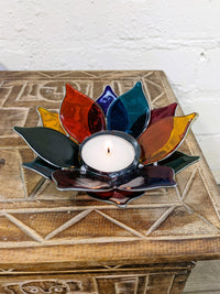 Lotus Shaped Candle Holder