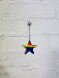Rainbow Star Suncatcher