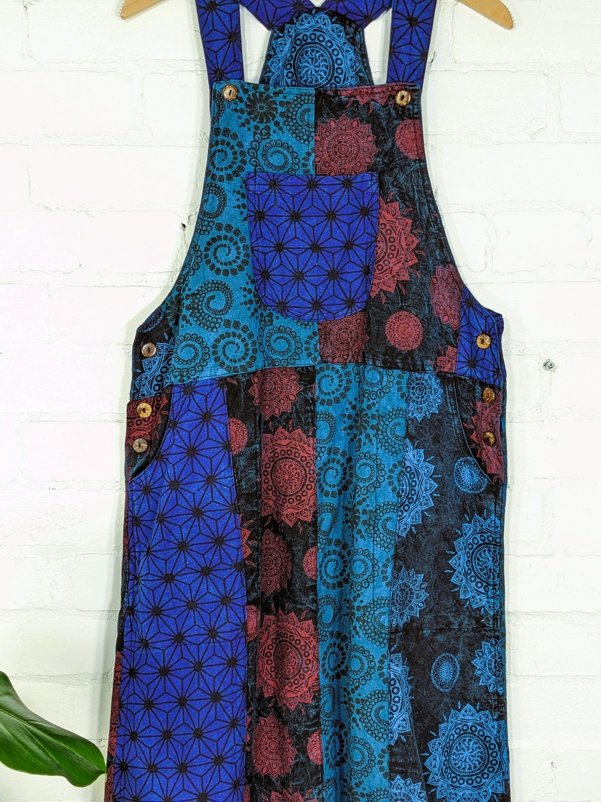 Long Dungaree Dress
