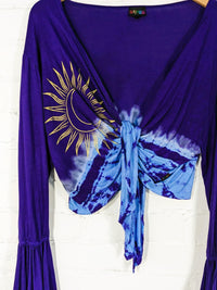 Long Sleeve Wrap Top