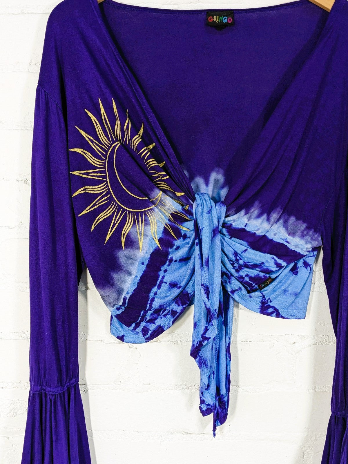 Long Sleeve Wrap Top