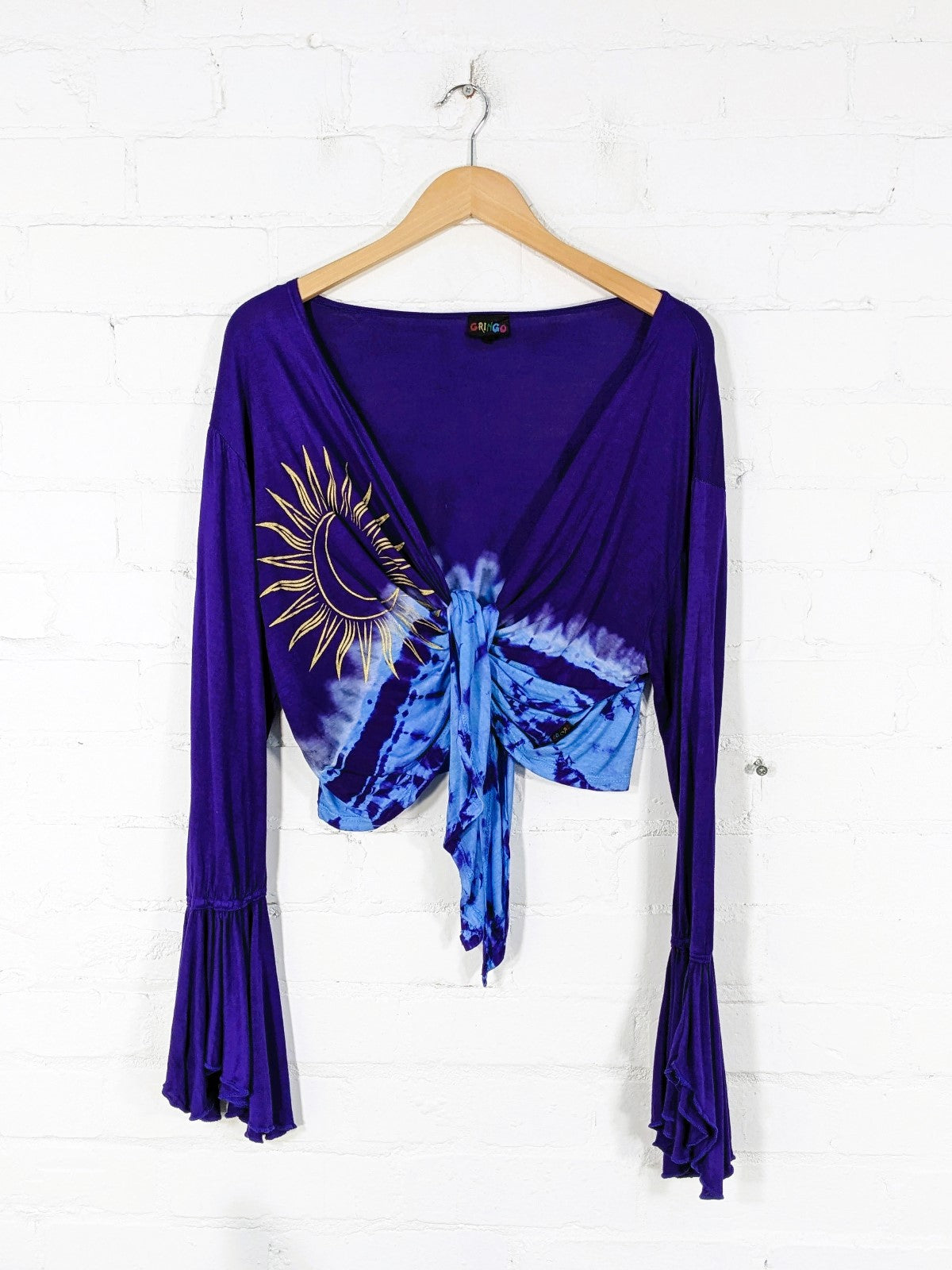 Long Sleeve Wrap Top