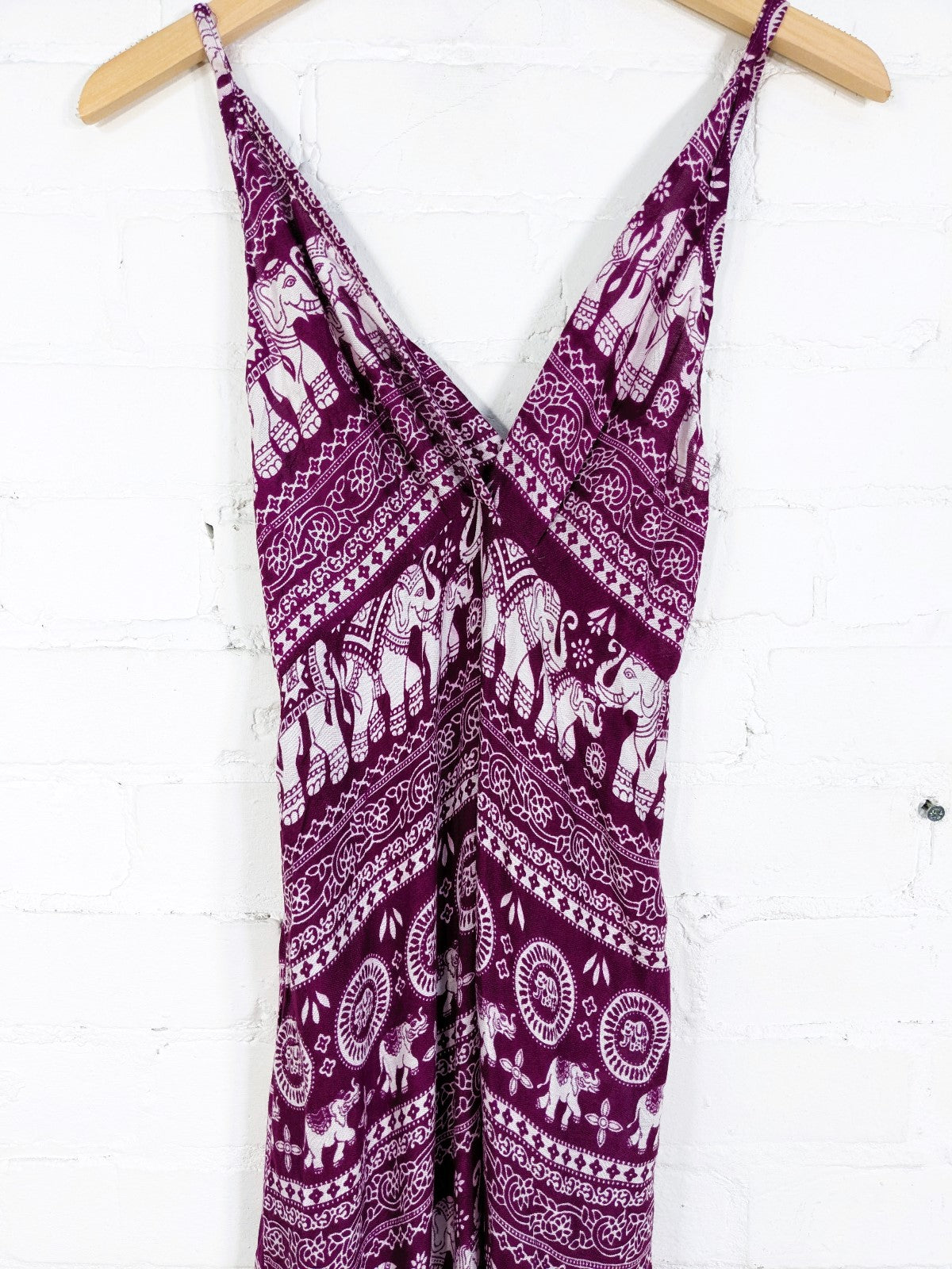 Elephant Print Short Dress