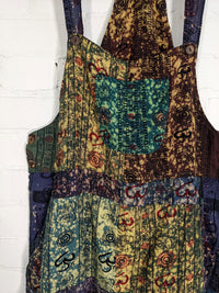 Multi Dungaree Dress