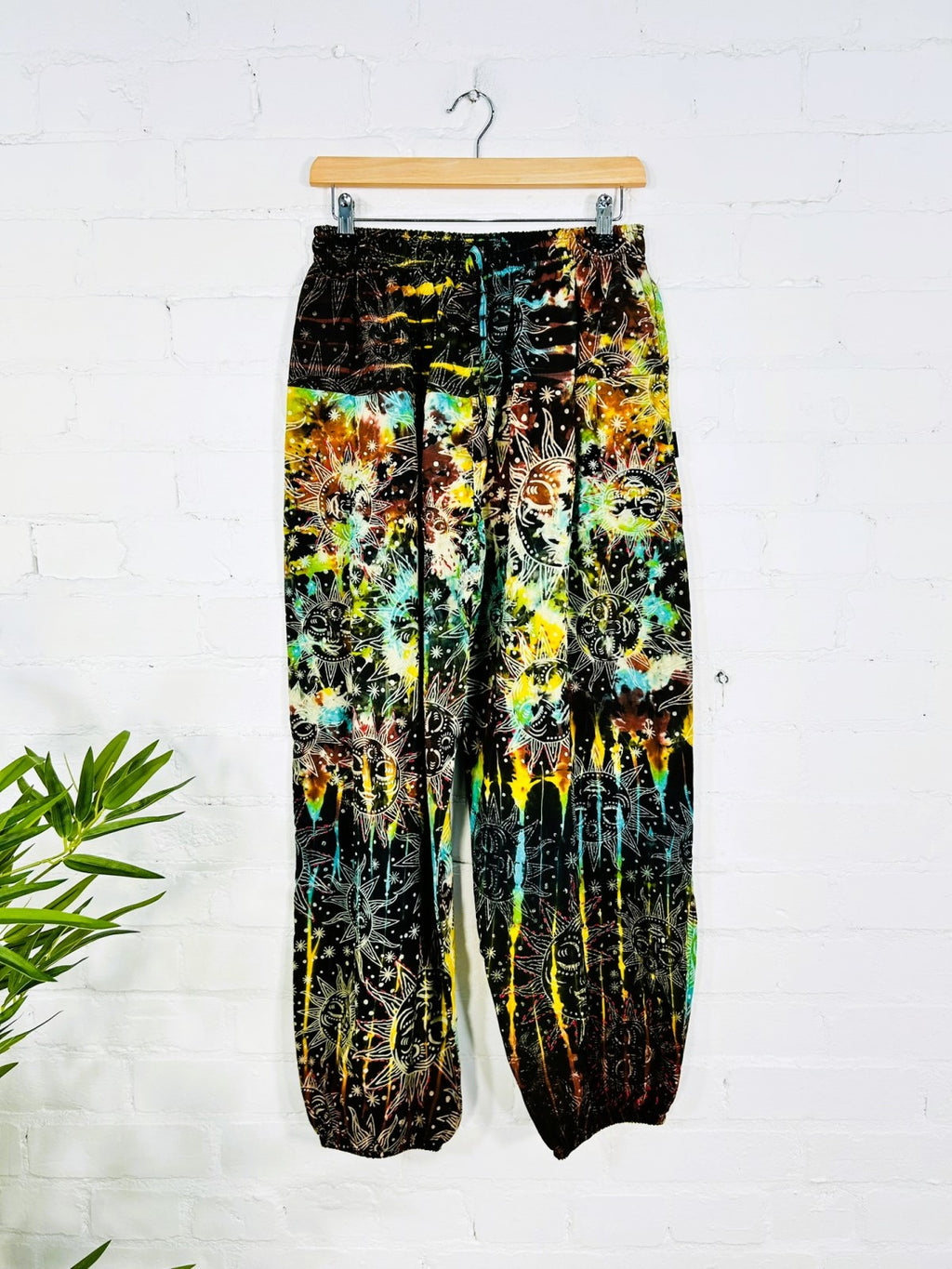 Groove Harems (Black Multi-Color)